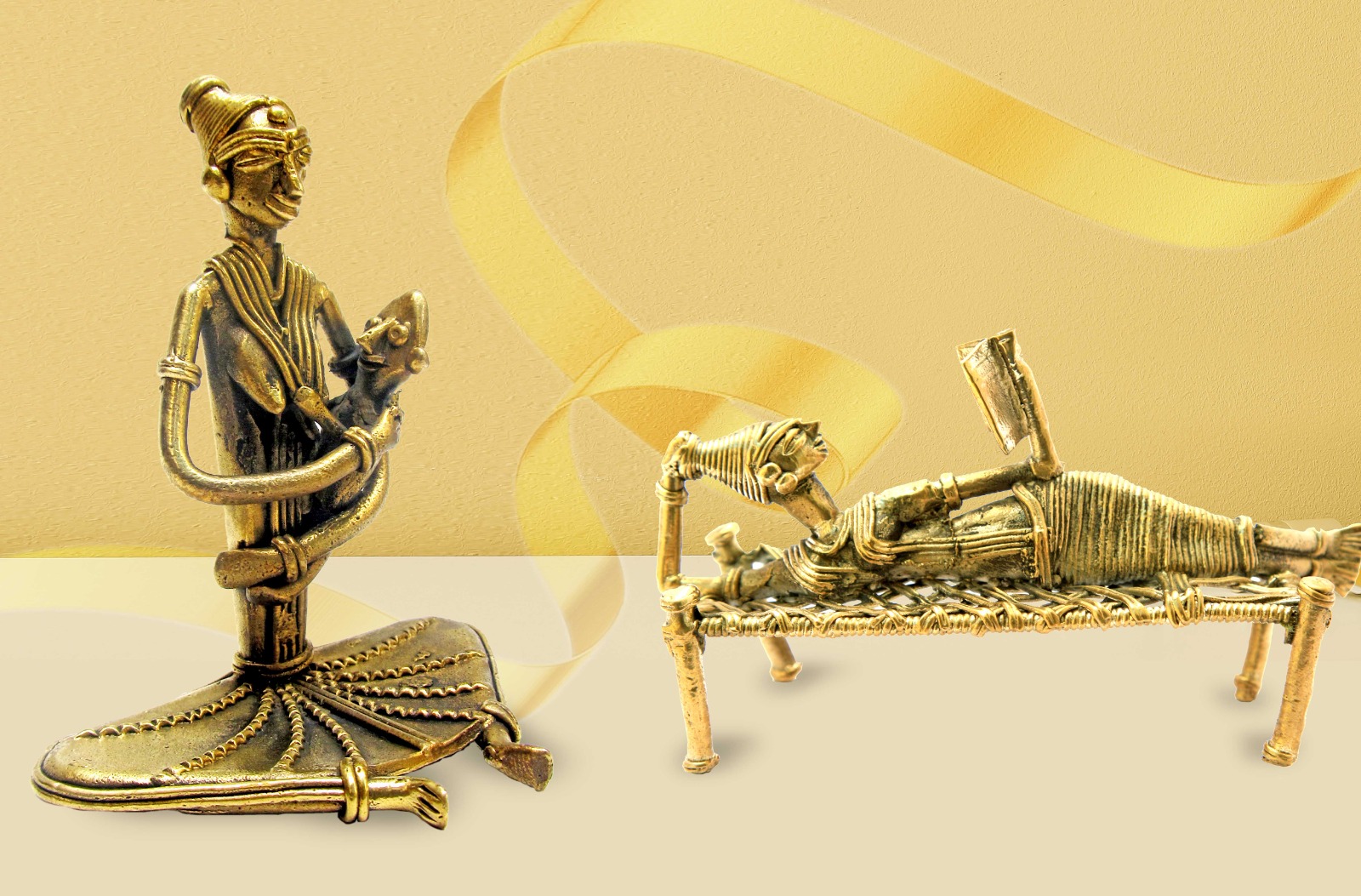 Gift her a Golden Smile with these Unique Dhokra pieces